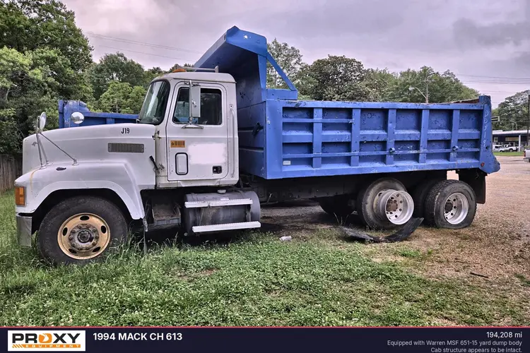 Used 1994 MACK CH 613 Dump trucks Mississippi US | Proxy Equipment #1378226