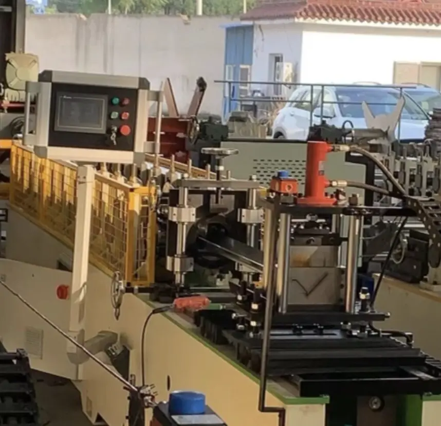 Aluminum Roof T-Style Drip Edge Roll Forming Machine California