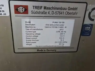 USED TREIF CE-700-EB