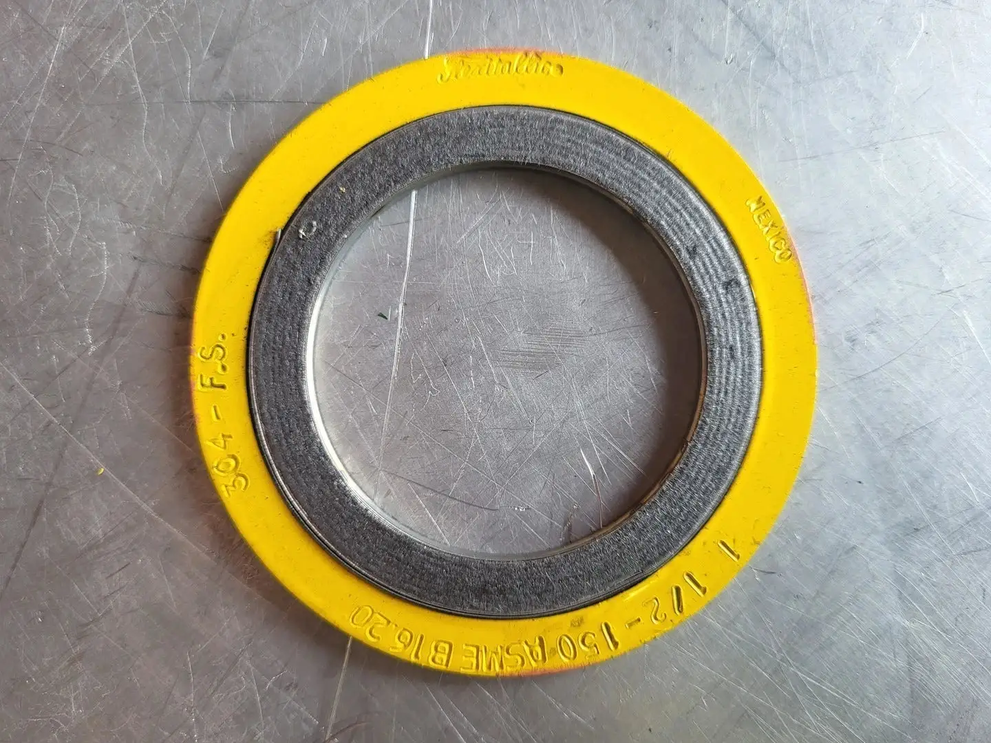 2.3" ID 3.4" OD Spiral Wound Gasket