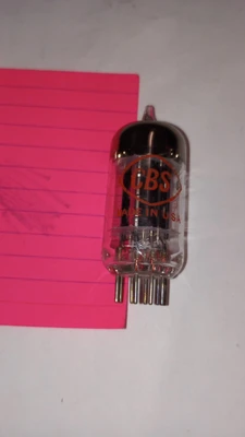 USED CBS 6CB7-LE3D ELECTRON TUBE