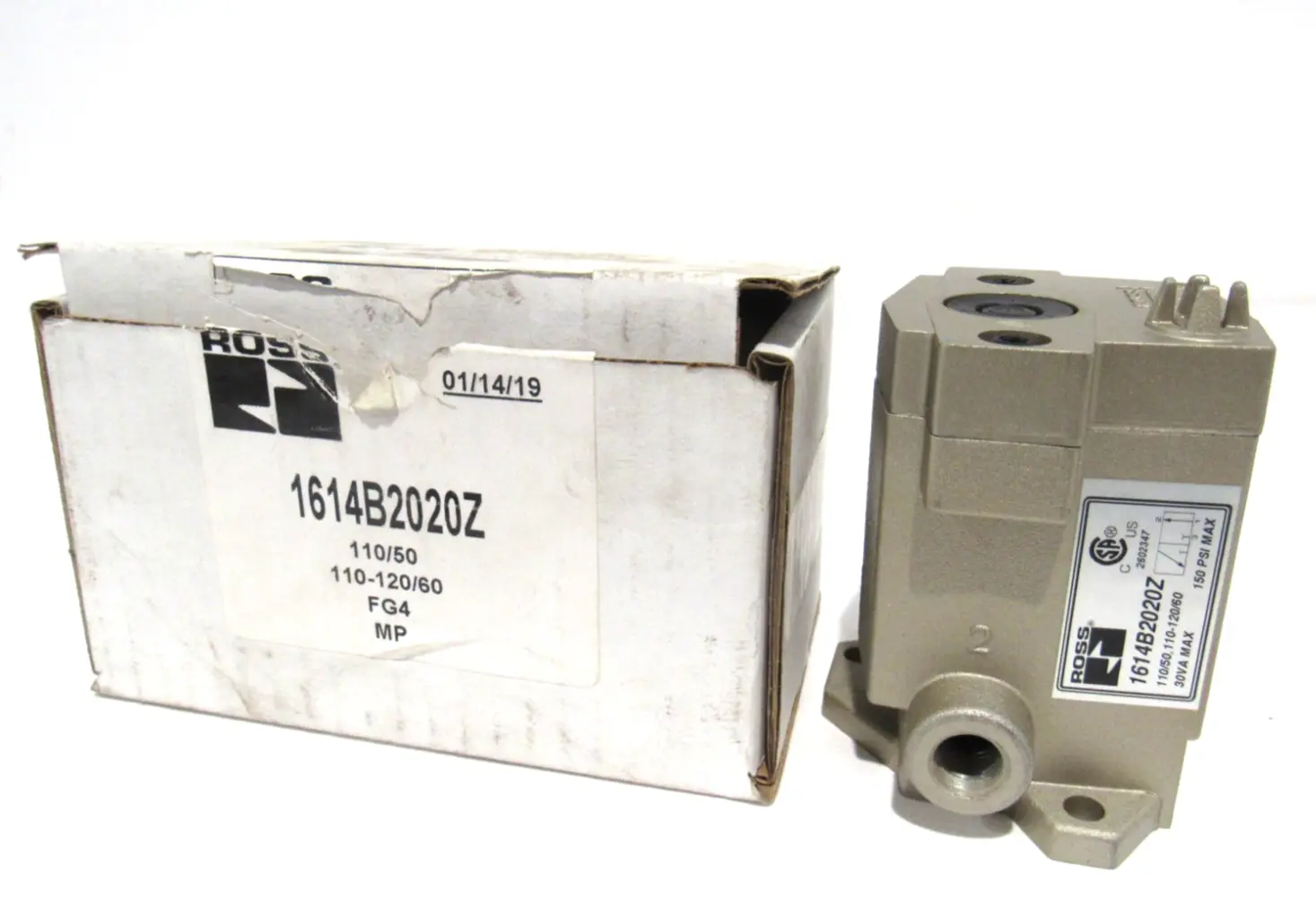 NEW ROSS CONTROLS 1614B2020Z POPPET VALVE