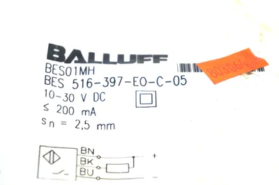 NEW BALLUFF BES516-397-EO-C-05 SENSOR BESO1MH BES516397EOC05