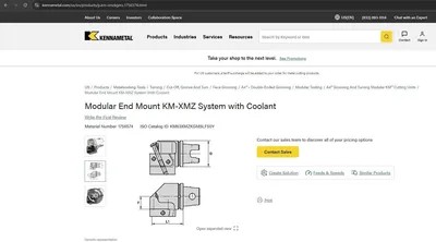 USED KENNAMETAL KM63