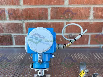 USED ENDRESS + HAUSER PMC631 PRESSURE TRANSMITTER W/ AMERSHAM CONDUCTIVITY SENSOR