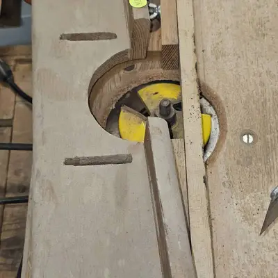 4" Bit Sharpner for making Doors, Trim Etc with Extra Bits