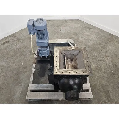 Used 11" Square Body Wm. W. Meyer & Sons, Inc. Rotary Airlock Valve