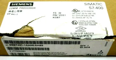 NEW SIEMENS 6ES7441-1AA05-0AE0 COMMUNICATION PROCESSOR 6ES74411AA050AE0