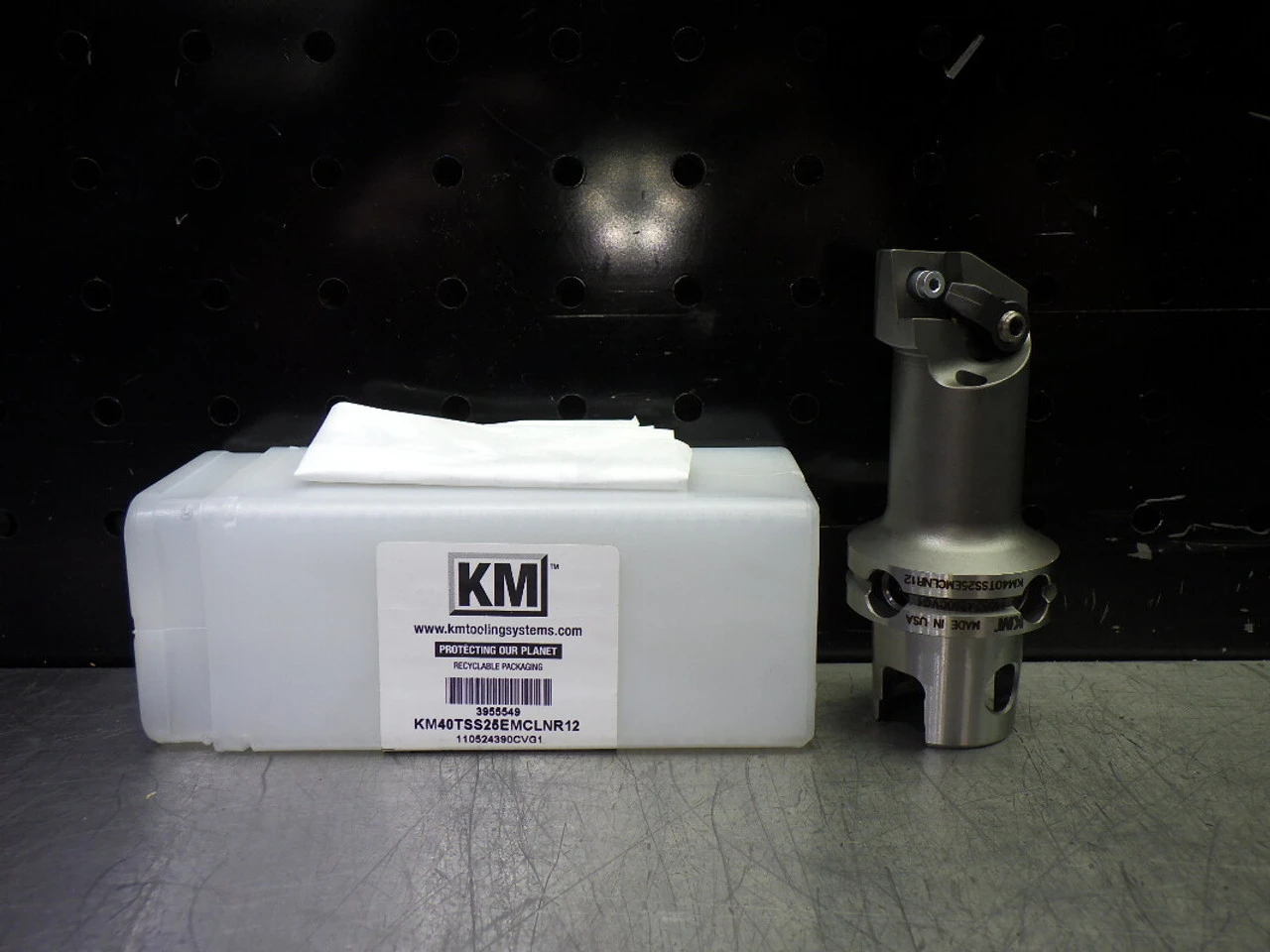 Kennametal KM40Ts Coolant Thru Boring Bar / Head 70mm Pro KM40TSS25EMCLNR12 (LOC3528B)