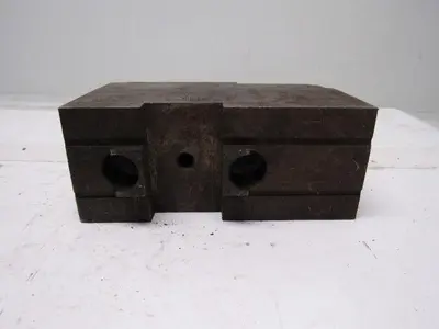Huron T11248 Lathe Chuck Soft Jaws 6"L x 2-1/2"W X3-1/4"T Lot of 3