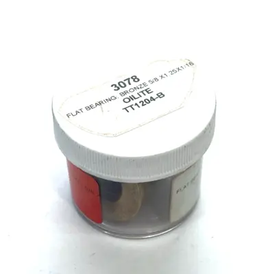 New | in-Stock Oilite Impregnated Sintered Bronze Thrust Washer 5/8" Bore Hardware Washers Michigan US | Maverick Industrial Sales #1394399