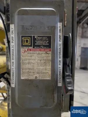 USED Maag Maag Continuous Dual Piston Screen Changer