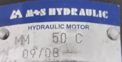 NEW M+S HYDRAULIC MM50C HYDRAULIC MOTOR