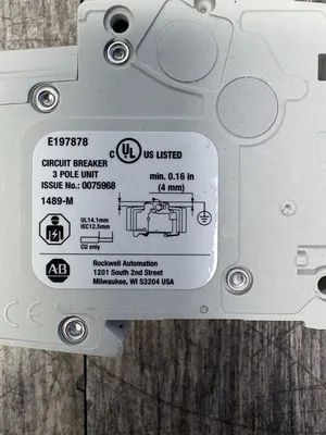Allen-Bradley 1489-M3C160 SER. D Circuit Breakers | ESS Industrial Equipment Sales (10)