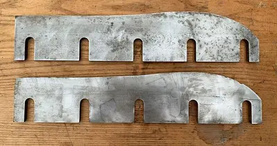 McKnight Seat Scooper Knives / Blades SET of 2 (101613) Set # 3