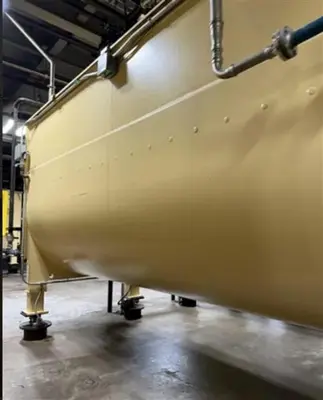 WM.A.Schmidt 50,000-lb Jacketed Horizontal Chocolate Tank