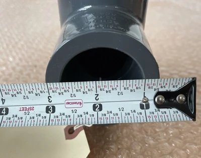 NEW Lasco 1-1/2x1-1/2x1-1/4 Reducing Tee Mold