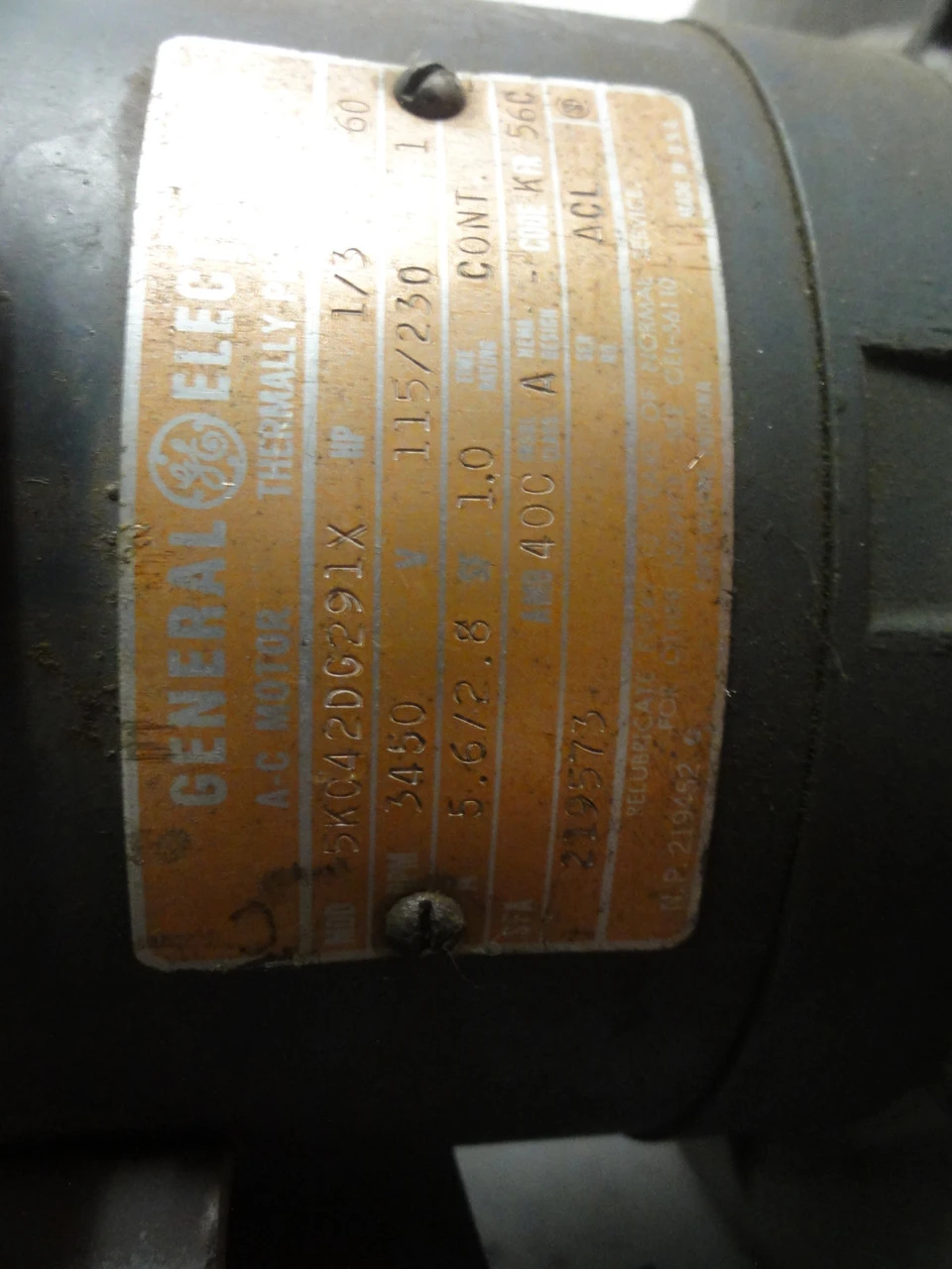 USED GENERAL ELECTRIC 5KC42DG291X