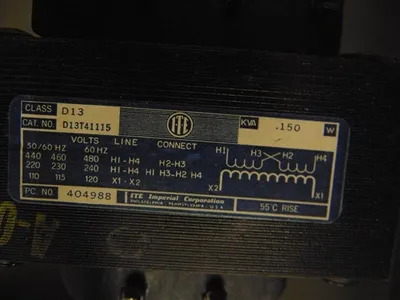 ITE / Gould A30E4811 Combination Starter NEMA Size 3 90 Amps Used