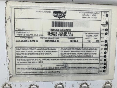Used 2012 WABASH _UNKNOWN_ Misc Trailers Michigan US | Miedema Asset Management Group #1419561