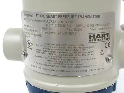 NEW HONEYWELL ST 3000 STD125-E1H-00000-H6 SMART PRESSURE TRANSMITTER ST3000