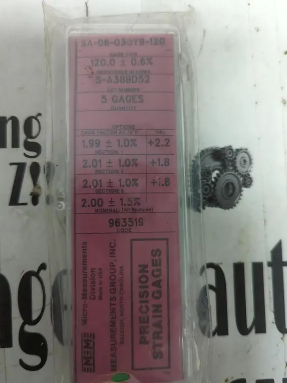 New | in-Stock MICRO-MEASUREMENTS SA-06-030YB-120 Transducers | Surplus Asset Holdings #1226626