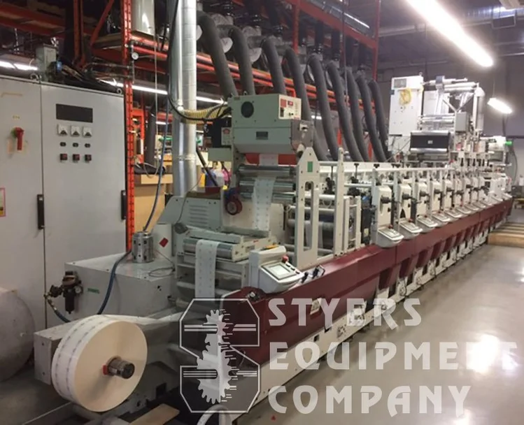 Used 2006 MARK ANDY XP5000 Flexo Printing Presses Kansas US | Styers Equipment Company #225536