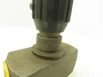 Hycon DRV-20-01.1/12 Hydraulic Flow Control Needle Valve 1-1/4 NPT 5000 PSI