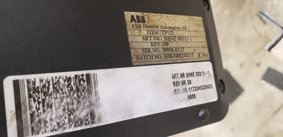 ABB IRB1400-M98 Robot Manipulator Arm w/ Controller and Teach Pe