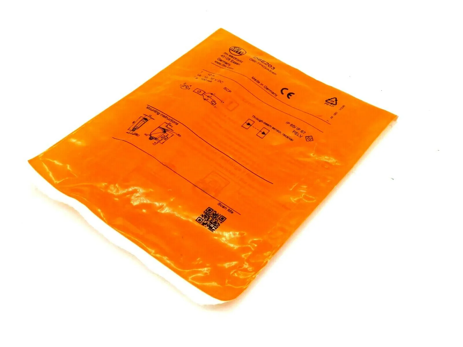 NEW IFM EFECTOR O6E-FPKG/AS/4P SENSOR RECEIVER O6E203 O6EFPKGAS4P