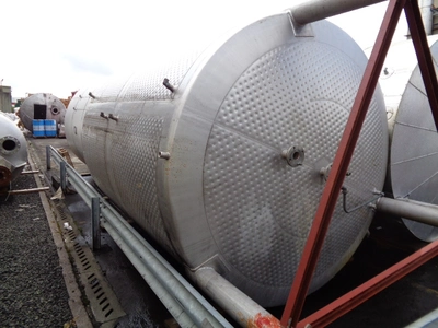 15,000L S/S JKTD  Vertical Enclosed Storage Tanks