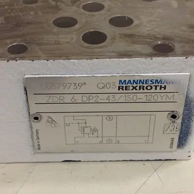 USED MANNESMANN REXROTH ZDR6DP243150120YM