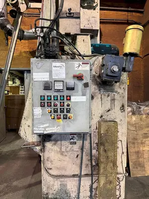 Used METFIN 5 CUBE Tumble Shot Blaster (Tumblast) Pennsylvania US | Shot Blasting Equipment #1556380