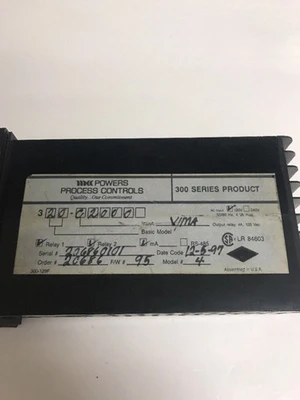 USED POWERS PROCESS CONTROLS 320-C2000