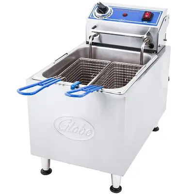 Globe 16 lb Electric counterop deep fryer