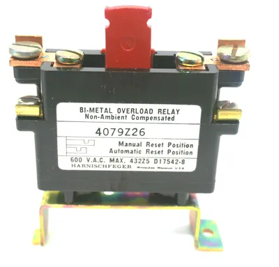 NEW HARNISCHFEGER 4979Z26 OVERLOAD RELAY