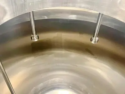 Used 350 Gallon Tank (Reactor), 316L Stainless Steel, Insulated & Full Vacuum