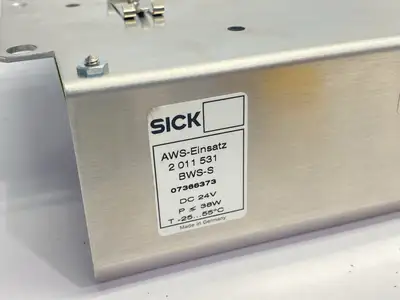 USED SICK LIGHT CURTAIN RELAY MODULE 1009185