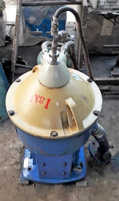 Alfa-Laval S-826 fuel/lube oil purifier, 316SS.