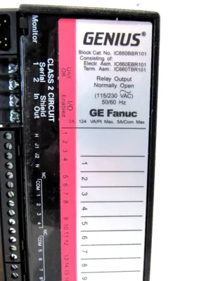 NEW GE FANUC IC660BBR101 RELAY BLOCK