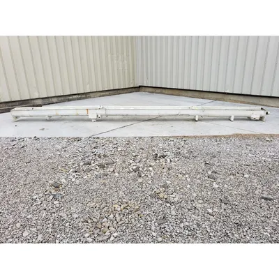 Used 8" dia. x 21' Long Paddle Conveyor Mixer