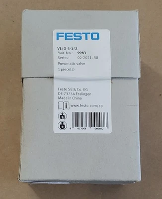 NEW Festo VL/O-3-1/2