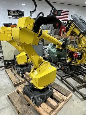 Used FANUC M-710IC/50 6 AXIS ROBOT WITH R-30IB CONTROLLER Robots | Harbor Machinery Inc. #1283375