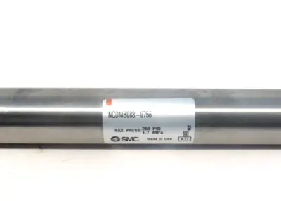 LOT OF 2 NEW SMC NCDMB088-0756 AIR CYLINDERS NCDMB0880756
