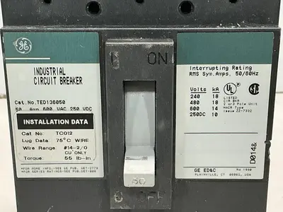 USED GENERAL ELECTRIC TED136050