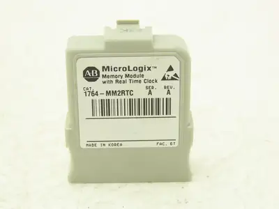 Allen Bradley 1764-MM2RTC MicroLogix 1500 Memory Module w/Real Time Clock 16kB