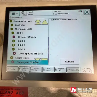ABB MTD 500 Motor and Gear Unit with Workstation