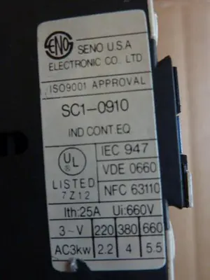USED SENO ELECTRONIC CO. SC1-0910
