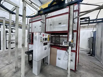 AFS Powder Coat Line w/ Integrated ABB Robot