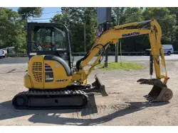 Used 2021 KOMATSU PC35MR-5 Crawler Excavators - Mini Pennsylvania US | Iron Exchange Equipment Solutions #1353663